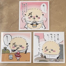 Chiikawa Sticker Collection Set 3pcs Rakko Official Nagano Anime Kawaii JP
