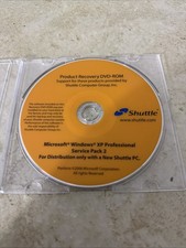 Shuttle Microsoft Windows XP Professional Service Pack 2 Product Recovery DVD-RO