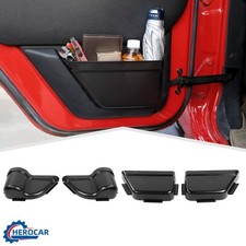 4pcs Front Rear Door Pocket Cup Holder Storage Box For Jeep Wrangler Jk 2011