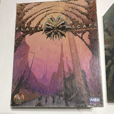 TSR Planescape Campaign Setting Box Set Complete (F box, VG/G contents)