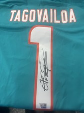 Tua Tagovailoa Miami Dolphins Signed Throwback Nike Vapor Fuse Limited Jersey