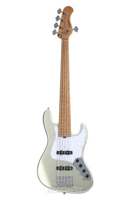 Sadowsky MetroExpress Vintage JJ 5-string Bass Guitar - Solid Champagne