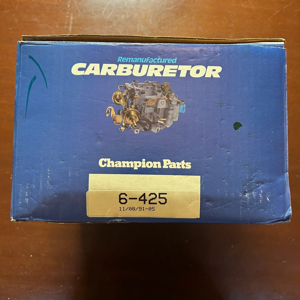 6-425 Single Barrel 1BBL Carburetor 60's 70's Ford Cars Trucks 6 Cyl 11/08/91-05 - Image 3 of 4