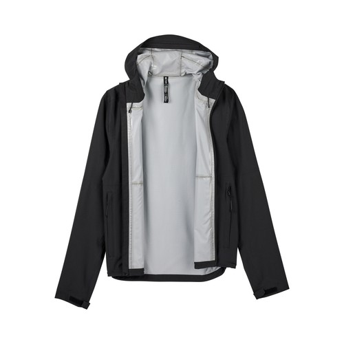 Fox Racing Men's Ranger O.R. Packable Rain Jacket (Black) 31332-001 - Picture 2 of 6
