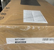 IKEA EKTORP Sofa Loveseat with Chaise Cover Slipcover Svanby Brown NIB NEW