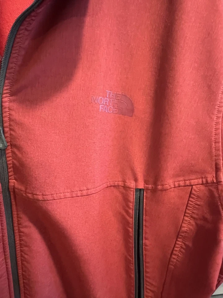 * Men’s THE NORTH FACE Light Softshell Jacket Maroon FlashDry RDT Sz XXL 2XL - Image 4 of 4