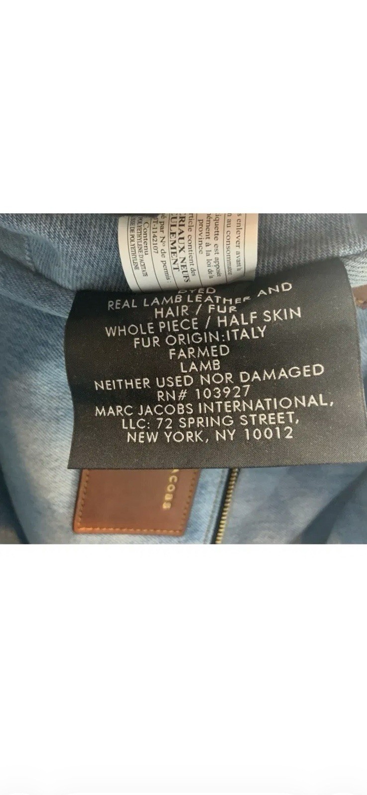 Marc Jacobs Denim Patchwork Applique Artistic Des… - image 12