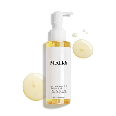 Medik8 Lipid-Balance Cleansing Oil 4.7 fl oz/140 mL Makeup Dissolving Face