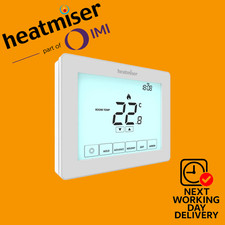 HEATMISER TOUCH V2 TOUCH SCREEN UFH THERMOSTAT *GLACIER WHITE*