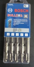 Bosch 5 Pc SDS-plus Bulldog Rotary Hammer Bit Set