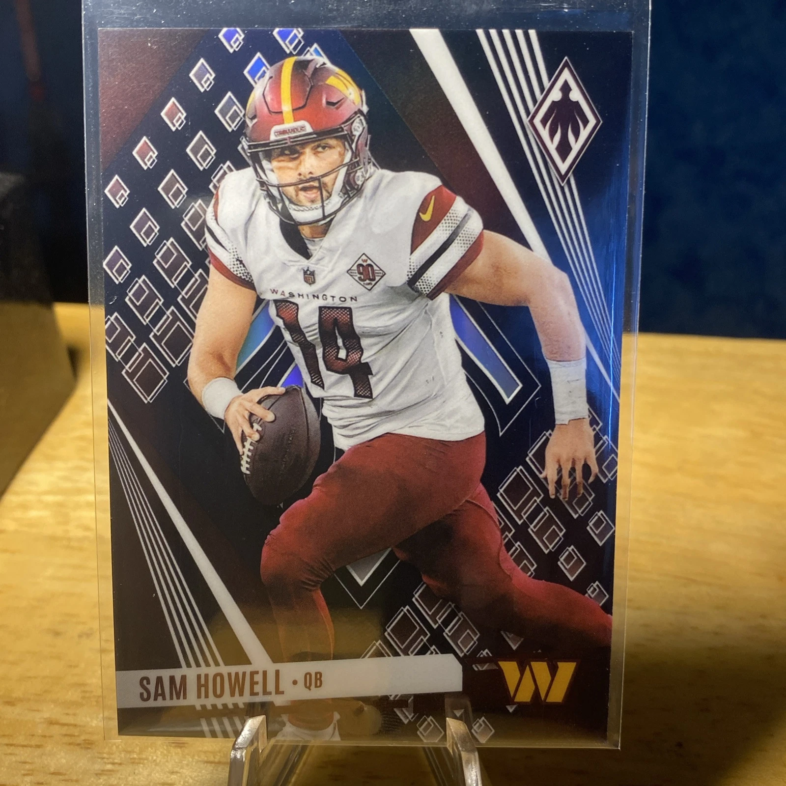 Sam Howell trading card