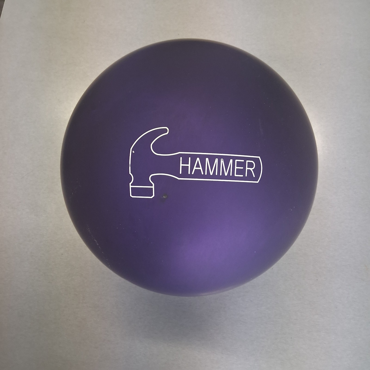 Hammer Purple Pearl Urethane purple pin bowling ball 16 LB. new in