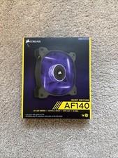 Corsair AF140 Quiet Edition LED Purple 140mm Case Fan CO-9050017-PLED New