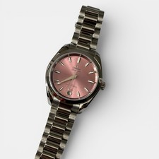 Omega Seamaster Aqua Terra 150M Womens 34 Full Set Pink - 220.10.34.20.10.003 4