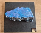Original Very Large 11 cm Piece of the BERLIN WALL on Slate Display  + COA
