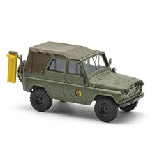 BUSCH 1:87 H0 52124 UAZ 469, Raketen und Waff...