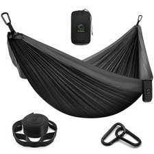 Camping Hammock Double Single Portable Hammock with Tree Straps, Lightweight...