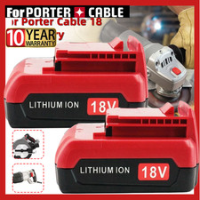 2PACK 18V Lithium Ion Battery FOR Porter Cable 18 Volt PC18B PC18BL PC18BLX Tool