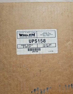 WHELEN UPS158 P/N 01-0682708-00