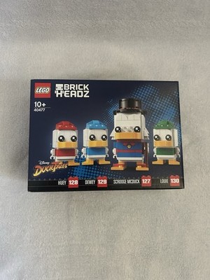 LEGO BRICKHEADZ: Dagobert Duck, Tick, Trick & Track (40477) - Neu+OVP