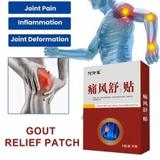 6X Gout Relief Patch For Gout and Joint Pain Relieves Heat Swelling K8S4