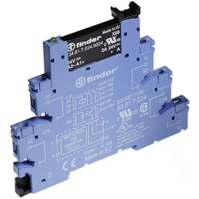 Finder Halbleiterrelais 38.81.7.024.8240 2 A Schaltspannung (max.): 240 V/AC ...