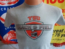 YOUNGSTOWN STATE University Penguins TRACK & FIELD t Shirt Adult Small YSU OHIO