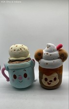 Disney Munchlings Plush Toy Lot Sweet Treats Collection 2 Pieces