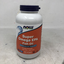 Now Super Omega EPA Fish Oil Cardiovascular Support Double Strength 360EPA/240DH