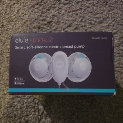 Elvie STRIDE 2 Smart Soft-Silicone Double Electric Breast Pump Sealed Brand New