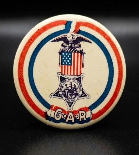 GAR CELLULOID PINBACK BUTTON
