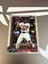 RONALD ACUNA JR 2025 Topps Chrome Update #ASGC-15 All Star Game Refractor Braves