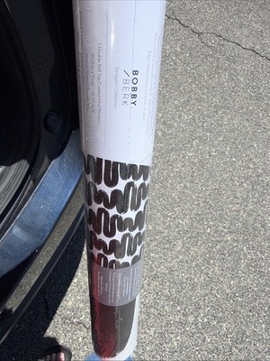 (1) Double Roll Bobby Berk - Wiggle Room B&W Self Stick Wallpaper. Anthropologie