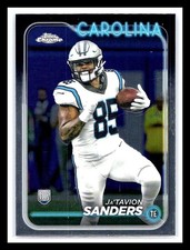 2024 Topps Chrome JATAVION SANDERS rookie