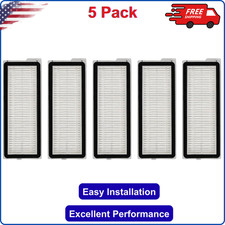 (5 Pack) QV 35S Replacement HEPA Filters Compatible with Roborock QV 35A, QV 35S