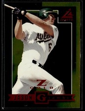 1998 Zenith #46 Jason Giambi Z-Gold 026/100 EX