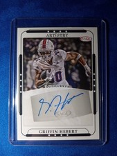 2023 SAGE Artistry - Autographs Griffin Hebert #ART-GH2 (AU, RC)