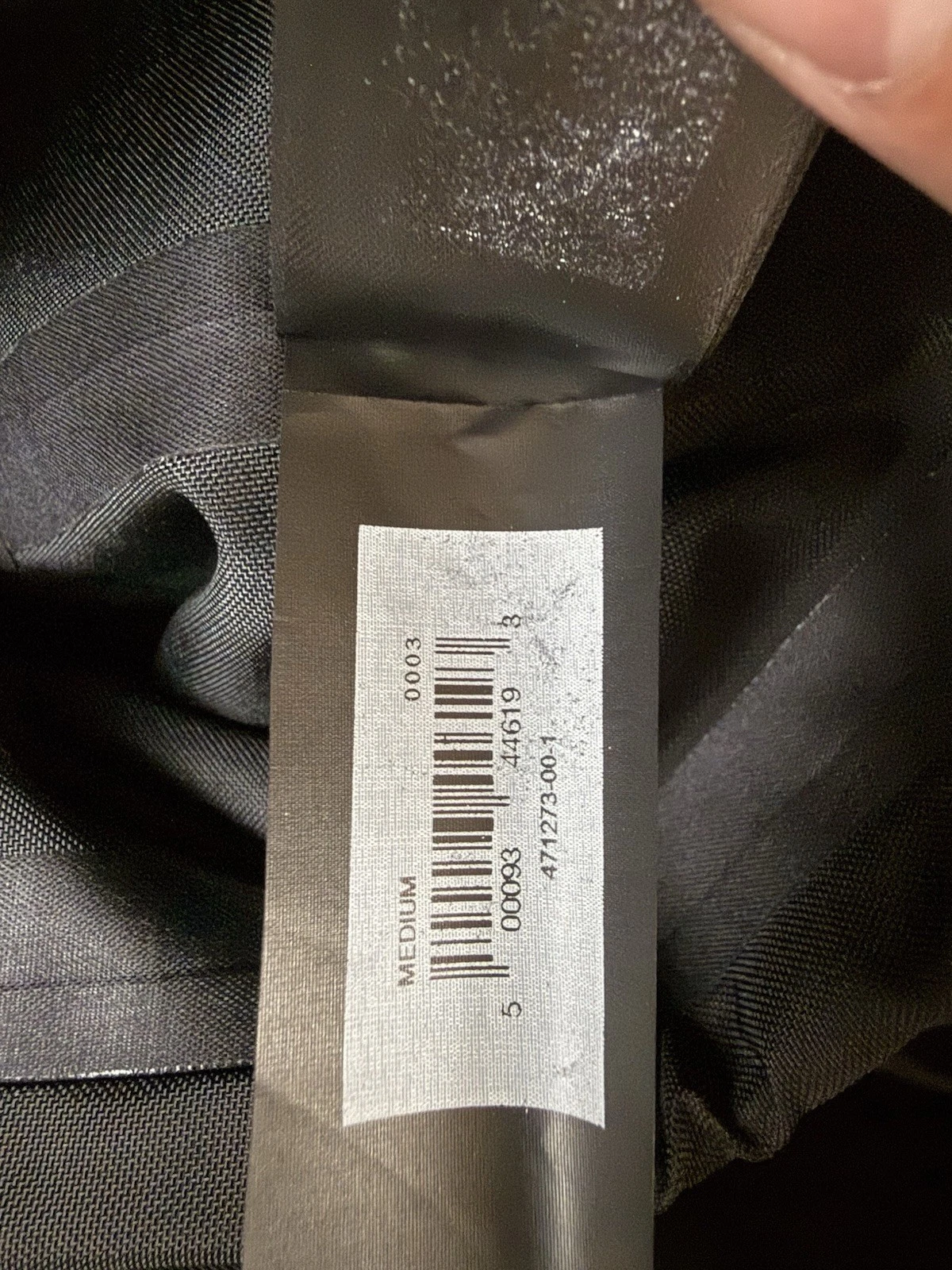 Yeezy Gap 07 Magnet Closure T-Cut Parka Black Size Medium NIB - product detail image 7