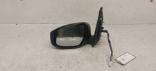 NISSAN PULSAR C13 LEFT WING MIRROR PASSENGER GREY MANUAL FOLD 2014-2018