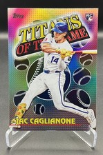 2026 Topps Series 1 - Titans of the Game Jac Caglianone #TOG-12 (RC) - Royals