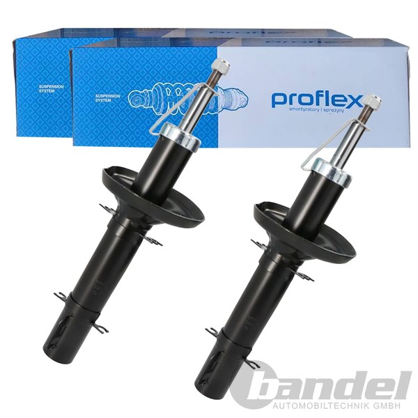 2X Proflex Gas-StoßDÄMpfer Vorne Passend FüR Audi A3 Seat Leon Toledo Skoda Octa-image