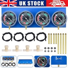 Motorcycle Carb Carburetor Vacuum Balancer Gauges Balancing 4 Cylinder Tool Kit