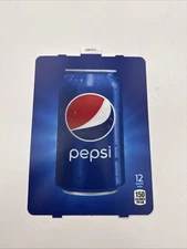 DIXIE NARCO 501E & 276E HVV SODA VENDING MACHINE "PEPSI" 12oz CAN VEND LABEL