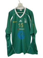 Adidas Club Noci Green Soccer Jersey #15 XXL 2XL Made in Vietnam Rare Vtg Kit#17