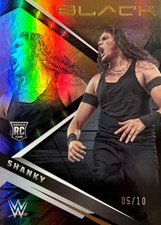 Shanky Black RC Rookie Gold /10 Panini WWE 2022 Chronicles 
