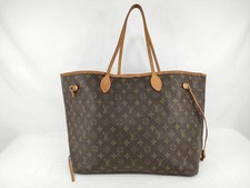 Louis Vuitton borsa tote mai completa GM M40157 marrone monogramma tela tracolla r0_032