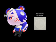 Cece - Amiibo NFC Sticker - Works with Animal Crossing New Horizons 3.0 Update 