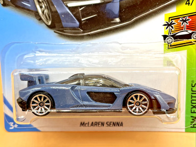 Hot Wheels McLaren Senna 2019 Forza Horizon Exotics Long Card Sealed