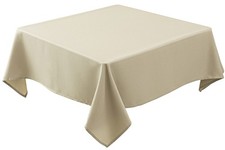 54x54 Water Resistant Tablecloths for Dining, Kitchen, Weddings Parties