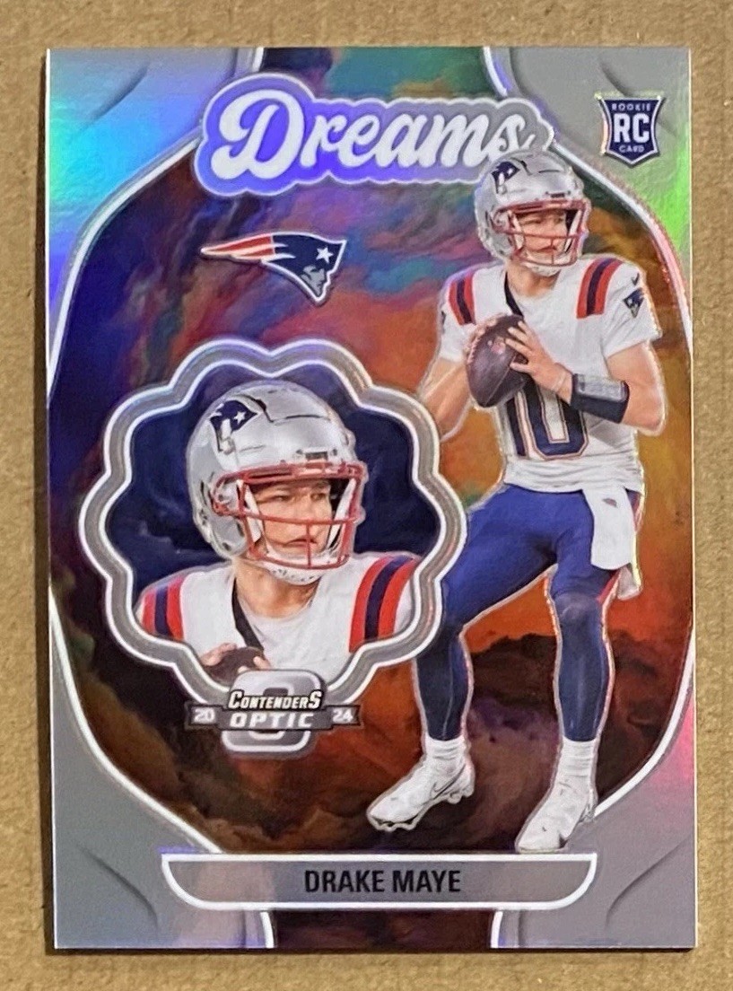 2024 CONTENDERS OPTIC #DDME DRAKE MAYE -DREAMS- RC ROOKIE CARD SSP